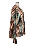 Boohoo 100% Polyamide Animal Print Brown Long Sleeve Blouse Size 18 - photo 4