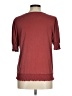 Green Envelope Burgundy Short Sleeve Top Size M - photo 2