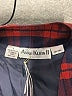 Anne Klein II 100% Wool Plaid Red Wool Blazer Size S - photo 6