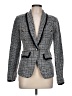 Shein 100% Polyester Houndstooth Gray Blazer Size L - photo 1