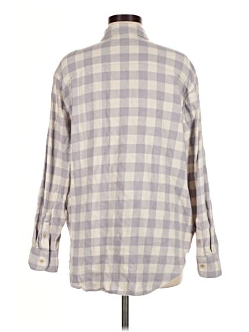 Madewell Flannel Sunday Shirt in Latton Plaid (view 2)