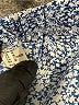 Unbranded 100% Polyester Paisley Blue Casual Skirt Size M - photo 4
