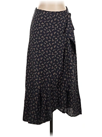 Madewell Ruffle-Wrap Midi Skirt in Spring Fling (view 1)