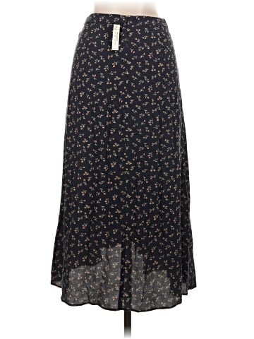 Madewell Ruffle-Wrap Midi Skirt in Spring Fling (view 2)