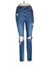 Wild Fable Hearts Blue Jeans Size 12 - photo 1