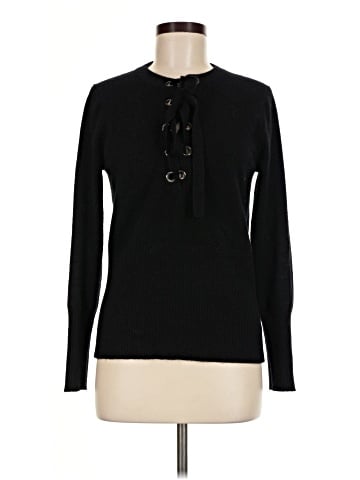 Qi Cashmere Pullover Sweater (view 1)