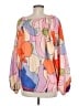 Stylewe Orange Long Sleeve Blouse Size M - photo 2