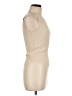 Zara Tan Sleeveless Turtleneck Size M - photo 4
