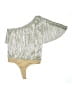 Express Silver Bodysuit Size M - photo 1