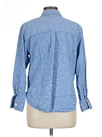 Banana Republic Factory Store Long Sleeve Button-Down Shirt (view 2)