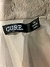 Cure 100% Polyester Tan Faux Fur Jacket Size XXL - photo 6