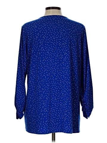 Susan Graver 3/4 Sleeve Blouse (view 2)