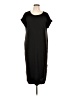 Entro Solid Black Casual Dress Size L - photo 1