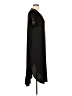 Entro Solid Black Casual Dress Size L - photo 4