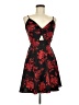Shein Floral Black Cocktail Dress Size 8 - 10 - photo 1