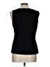Notations Black Sleeveless T-Shirt Size L - photo 2