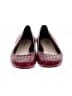 Prada Burgundy Leather Studded Ballet Flats Size EU 41 - photo 2