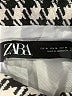 Zara Houndstooth Ivory Jacket Size XL - photo 6