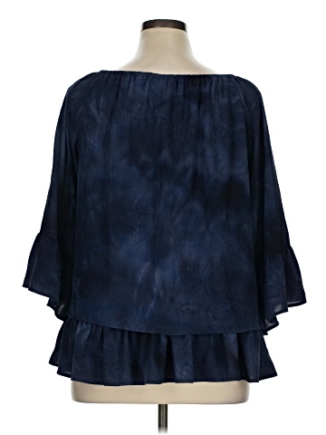 New Directions 3/4 Sleeve Blouse (view 2)