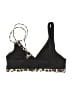 Unbranded Animal Print Black Swimsuit Top Size S - photo 2