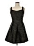 Charming Charlie Tweed Black Cocktail Dress Size M - photo 1