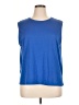 Jenny Blue Sleeveless T-Shirt Size 1X - photo 1