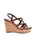 Unbranded Brown Tan Wedges Size 8 - photo 1