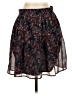 Garnet Hill 100% Silk Paisley Black Silk Skirt Size XS - photo 1