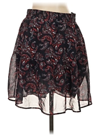 Garnet Hill Silk Skirt (view 2)