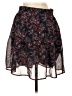 Garnet Hill 100% Silk Paisley Black Silk Skirt Size XS - photo 2