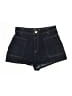 Zara Blue Denim Shorts Size 10 - photo 1