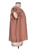 Liz Claiborne Brown Short Sleeve Blouse Size L - photo 4