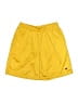 Champion 100% Polyester Solid Yellow Athletic Shorts Size M - photo 1