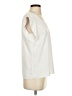 Express 100% Polyester Ivory Sleeveless Blouse Size S - photo 4