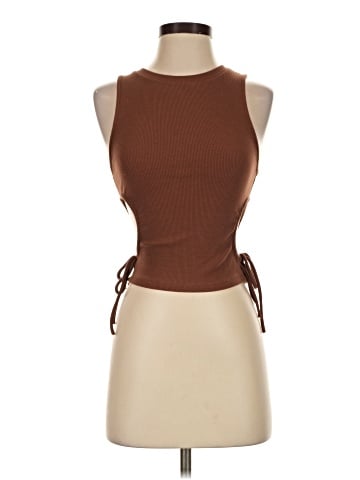 Zara Sleeveless T-Shirt (view 1)