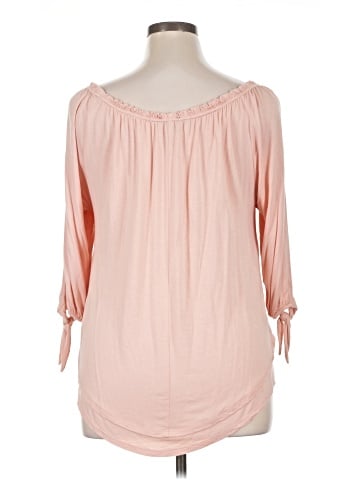 Lane Bryant 3/4 Sleeve Blouse (view 2)