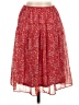 Max Studio 100% Polyester Paisley Red Casual Skirt Size XS - photo 1