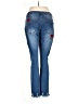 Highway Jeans Hearts Blue Jeans Size 7 - photo 2