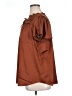 Flower & Feather Brown Short Sleeve Blouse Size 1X - photo 5