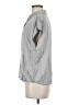 Marie Claire Gray Silver Sleeveless Button-Down Shirt Size M - photo 5