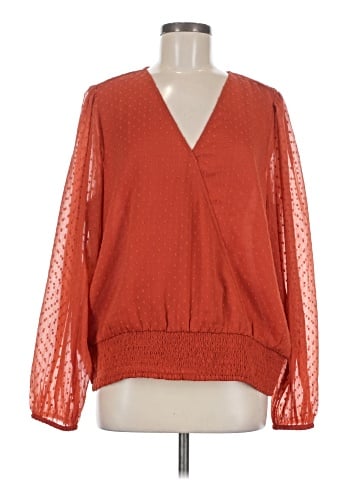 Ann Taylor LOFT Outlet Long Sleeve Blouse (view 1)