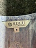 Sulu Collection Blue Short Sleeve Blouse Size 6 - photo 7