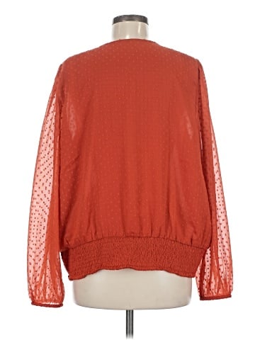 Ann Taylor LOFT Outlet Long Sleeve Blouse (view 2)