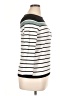 Pink Clover Stripes White Pullover Sweater Size XL - photo 4