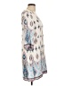 Unbranded Print Ivory Casual Dress Size L - photo 4