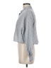 Assorted Brands Houndstooth Gray 3/4 Sleeve Blouse Size M - photo 5