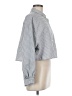Assorted Brands Houndstooth Gray 3/4 Sleeve Blouse Size M - photo 4