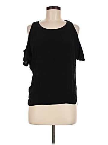 Zara W&B Collection Short Sleeve Top (view 1)