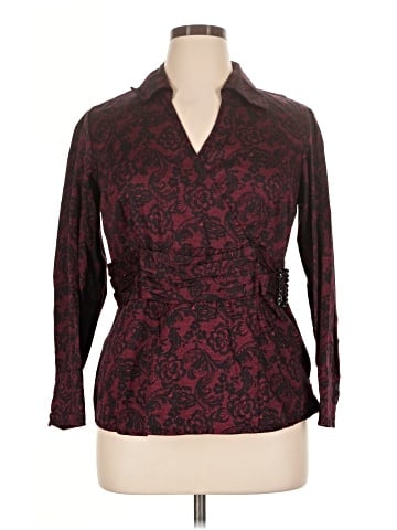 Apt. 9 3/4 Sleeve Blouse (view 1)