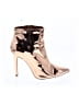 Qupid Gold Ankle Boots Size 6 - photo 1